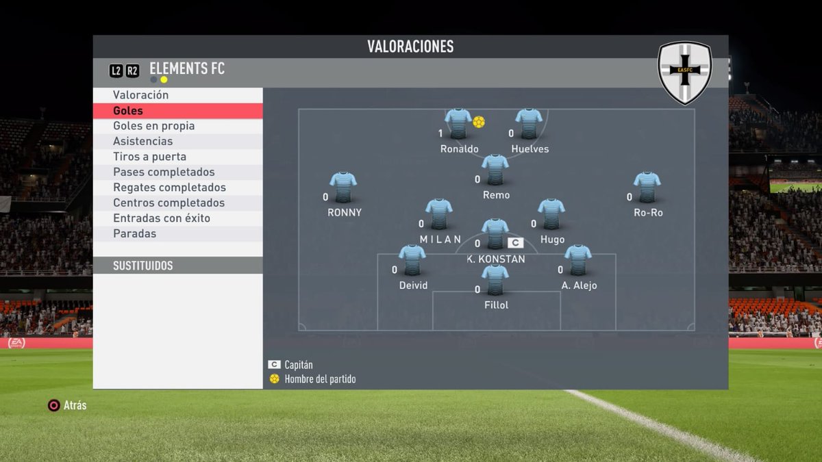 espirituganador's tweet photo. Liga @VFOspain_ps 🏆#REGIONALD
#TEMPORADA7 #VFO

|Jornada 20|

@EterNaL__Team 2-1 @eLeMeNtSFC_

Derrota frente a un gran rival!
A seguir trabajando para mejorar equipazo💪🔝Paso a paso🐾

Sponsored by
@SummirGaming &amp; @torrewear

#eLeMeNtSFC 💛
#Fifa20 #PS4
#Roadto1a 🔥 https://t.co/riBjwNvT8B