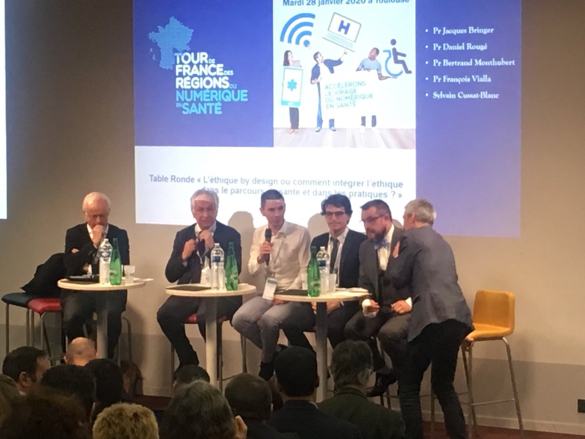 MohamedKaaniche's tweet photo. Sylvain Cussat-Blanc, chercheur #ANITI @IRIToulouse⁩ ⁦@Univ_Toulouse⁩ participe à un débat riche sur l’éthique dans le cadre de la journée santé, éthique, numérique: questionnements sur l’#IA, #confiance, #acceptabilité, #explicabilite, ⁦⁦@Digital113⁦ @ARS_OC https://t.co/2UqKEIfcf9
