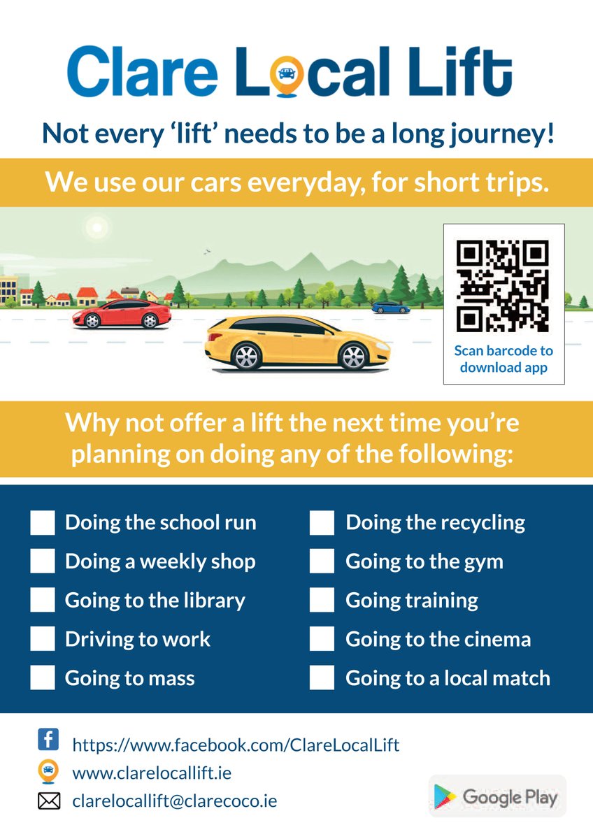 ClareLocalLift tweet picture