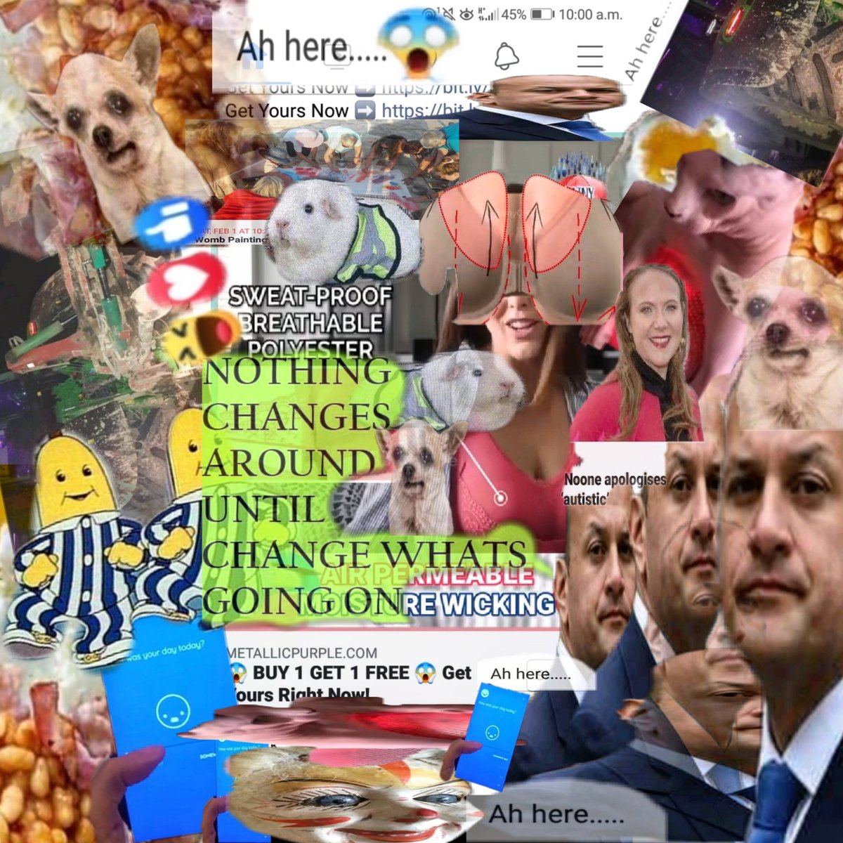 SjHopperz's tweet photo. Your local morning news feed acid reflux " Nothing changes around until change what's going on " 
#slop 
#GE2020 https://t.co/FDDUC5FwHV