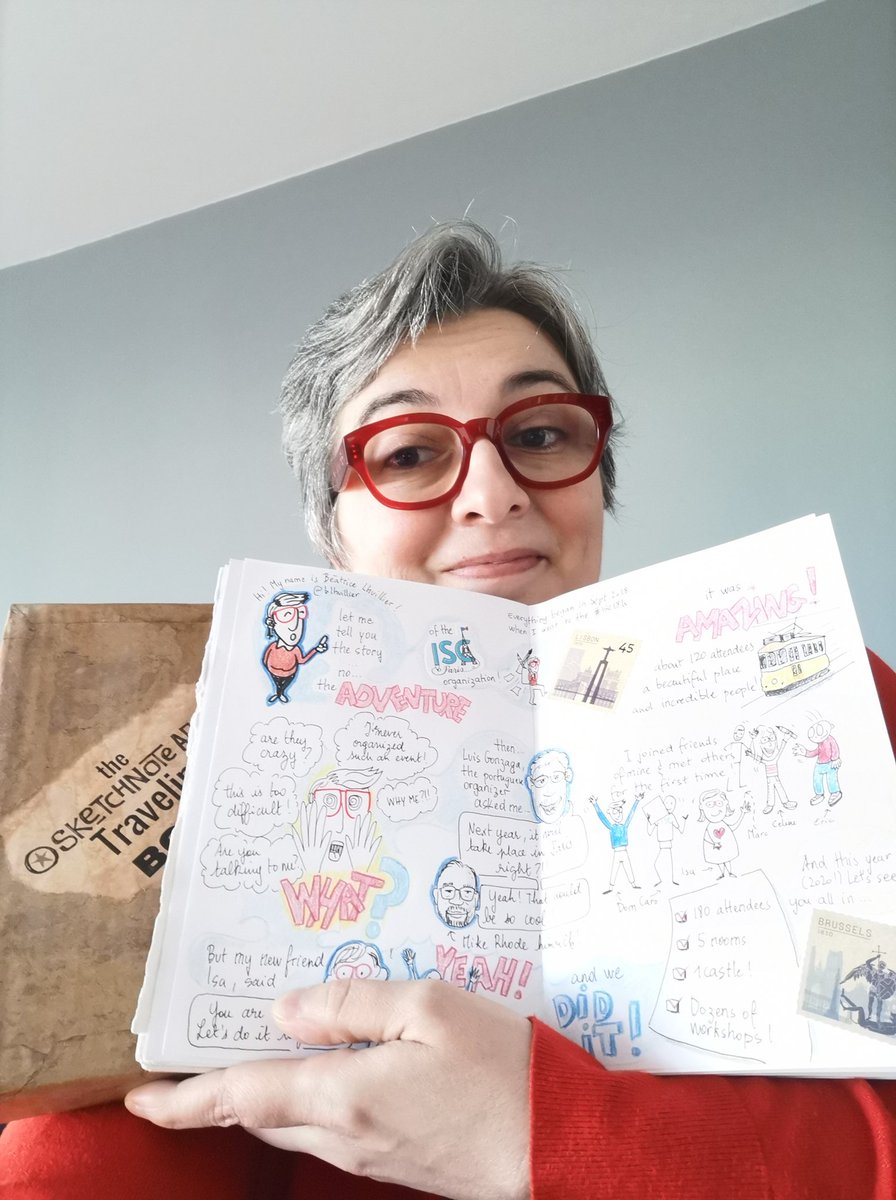 blhuillier's tweet photo. I did it! (Finally!)
Here is my sketchnote for the Sketchnote Army Notebook
@xLontrax #SABookjourney
The next happy sketchnoter will be @tewoz https://t.co/VbWFUyyix1
