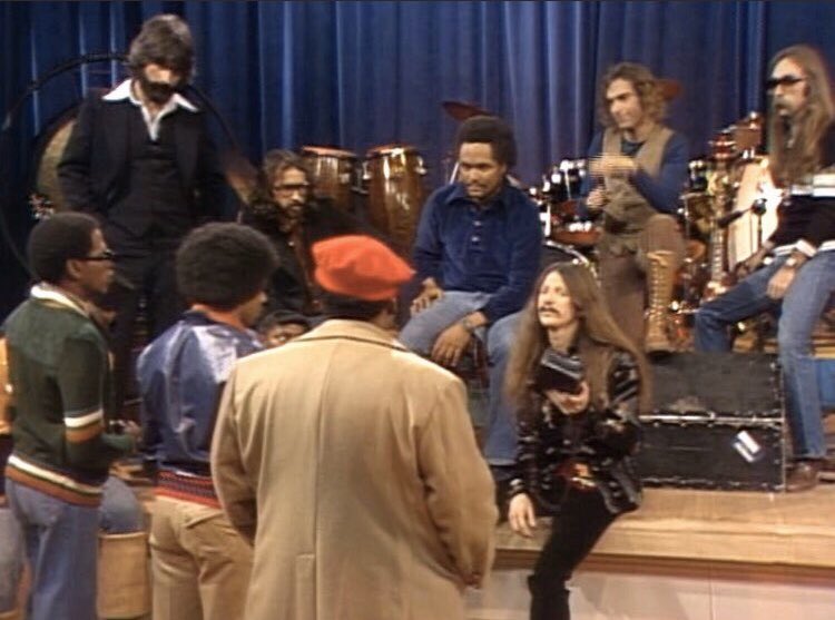 in_yacht's tweet image. The Doobie Brothers busted a bootlegging operation and taught important life lessons to Raj, Rerun and Dwayne on “What’s Happening!!” on this day in 1978. The episode, “Doobie or Not Doobie, Part 1”, included Raj calling the band’s hotel room and asking “Which Doobie you be?”.