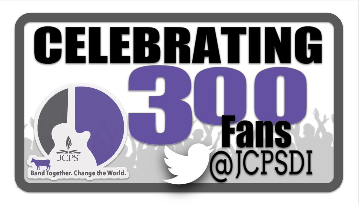 JCPSDigIn's tweet photo. Celebrating 300 fans who have connected with @JCPSDI! Thank you for saying YES to innovating for students! #JCPSCodes #JCPSSTLP #JCPSIT3 πππ https://t.co/0uwzmXEFvg