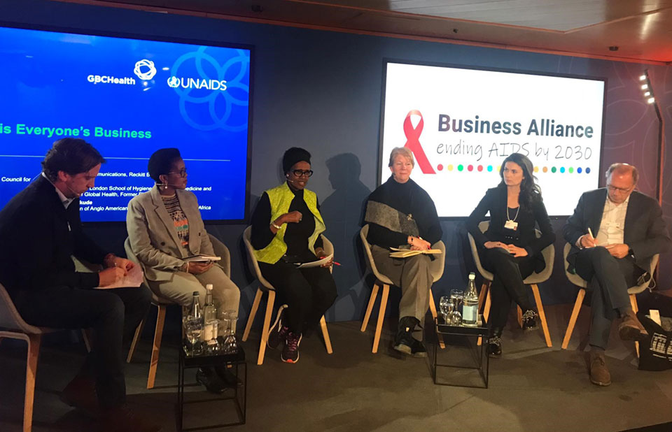 The Business Alliance to End AIDS by 2030 is announced at the World Economic Forum | UNAIDS