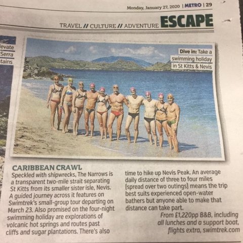 SpongeMarketing's tweet image. Some great coverage for @NevisNaturally in the @MetroUK daily newspaper yesterday with Nevis being featured in an article about staying healthy with a health-giving getaway. Go to nevisisland.com to take a look at everything Nevis has to offer #Nevis #Caribbean