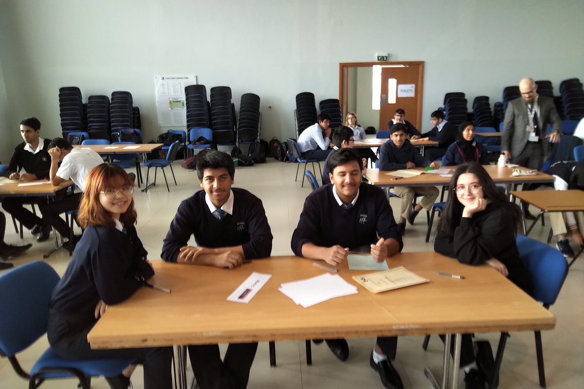 UISDubai's tweet photo. Well done to all of our Grade 11 Uptowners who took part in yesterday’s Mathematics competition! #UTSmaths #allfortheloveoflearning #inspiringyoungminds #proudlytaaleem https://t.co/n78TD19PNM