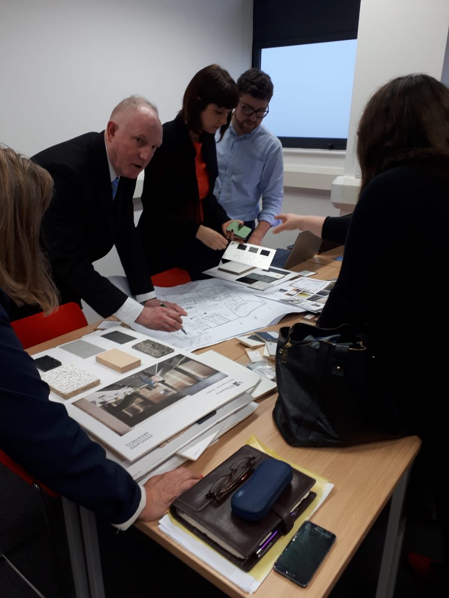 bof_furniture's tweet photo. Our project team presented the final designs & finishes last week for the @wlv_uni School of Architecture & Built Environment @wlv_SOABE in collaboration with @AssociatedA & @ISGplc. #furniture #installation #capitalprojects #BOF #SOABE #architecture #university #highereducation https://t.co/KBXieEicMQ