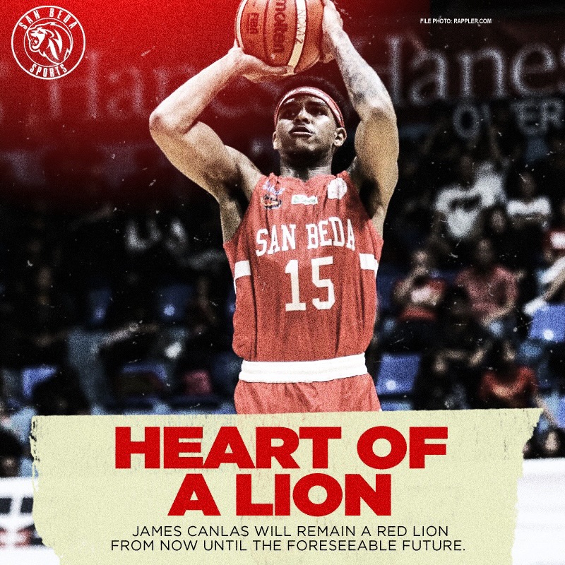 sanbedasports's tweet photo. The lion guard is staying in the den! ➡️ https://t.co/3Pf3zwuXjE #LabanSanBeda https://t.co/OIDRyWIwol