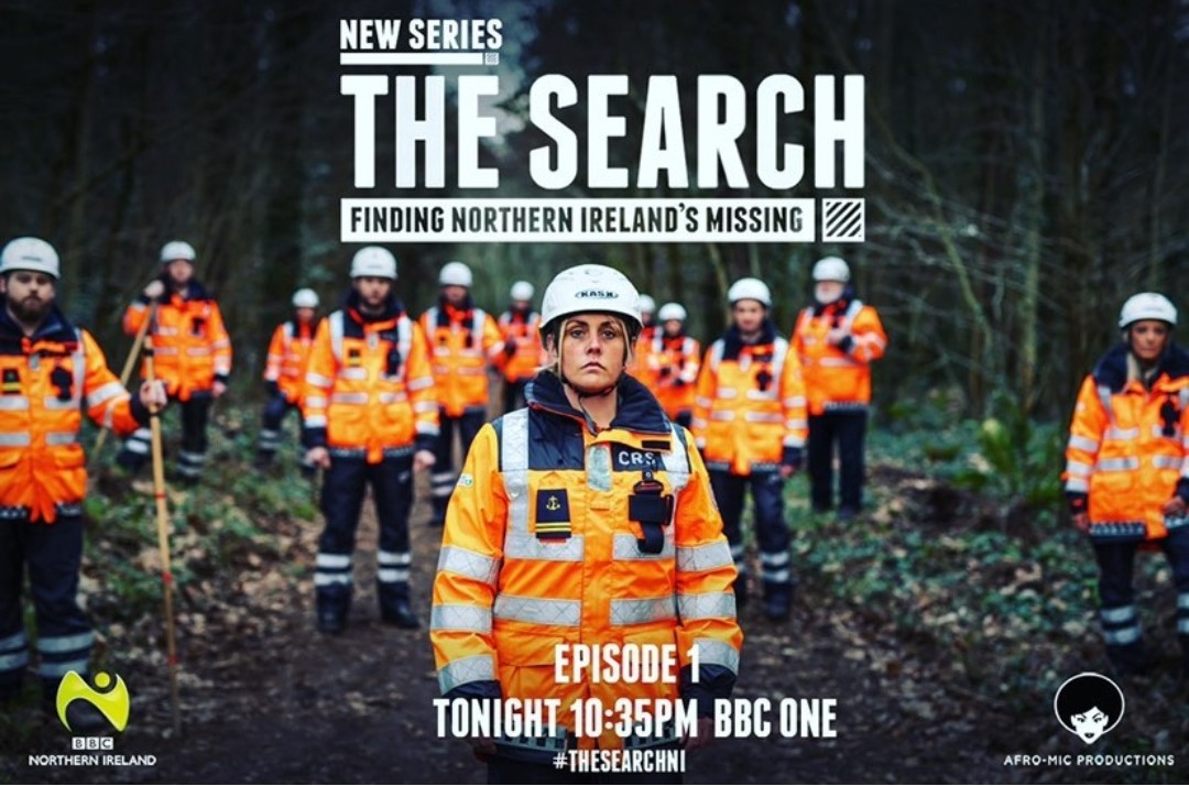 Tune in tonight (Tues 28th) for the first in a new series of The Search as it highlights the work of the volunteers finding Northern Ireland's missing - BBC1NI - 10:35PM
