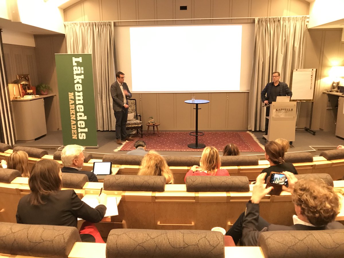 Jonas Duborn, LIF:s CO, presenterade detaljer om nya samverkansavtalet mellan industrin och vården på Pharma Network i dag.