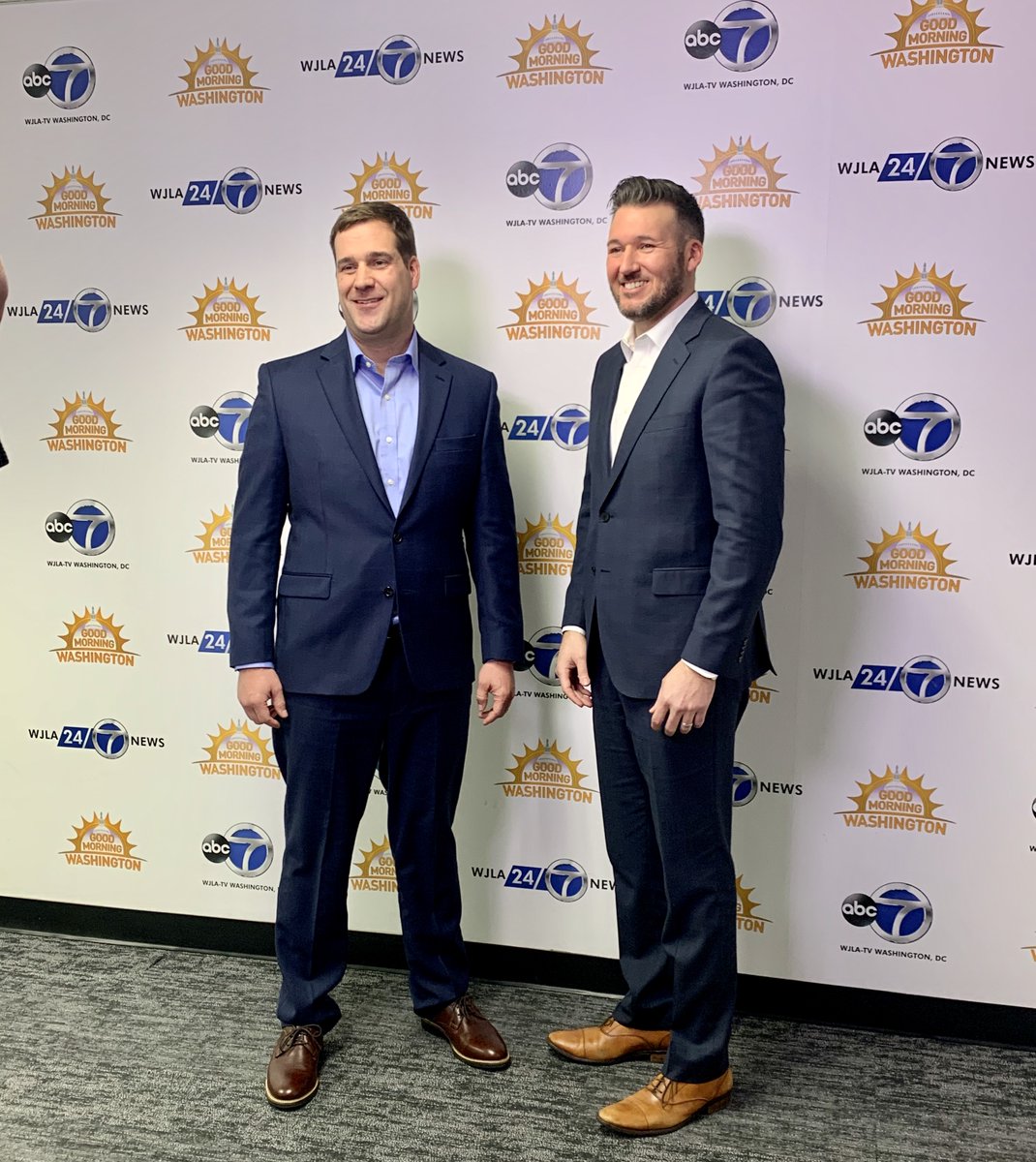 SAICinc's tweet photo. Behind the scenes with the @GovMattersTV team, @USDA’s Jason Kattman and our VP of Civilian Markets, @Heath_Starr talking about how agency and government can better partner to meet key #missions. Check it out when it airs on February 24! #RedefiningIngenuity https://t.co/wOZoEBl908