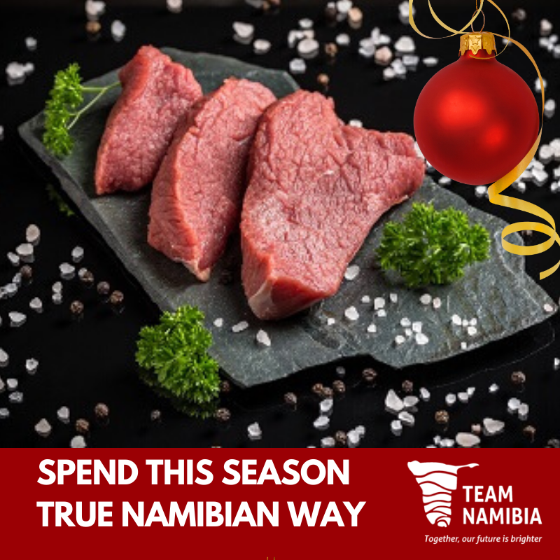 TeamNamibia's tweet photo. What's your ideal relish or stew in this Januworry? @Meatco_Namibia #MeatMa - the plate of plenty. #ThreeDaysToGo 💃🕺
Enter https://t.co/yZmxQTD2Qm Team Namibia Support Local This Festive 2019.
Terms and Conditions apply. All prizes are courtesy of different
#TeamNamibiaMembers. https://t.co/Sh6KzZ7wEZ