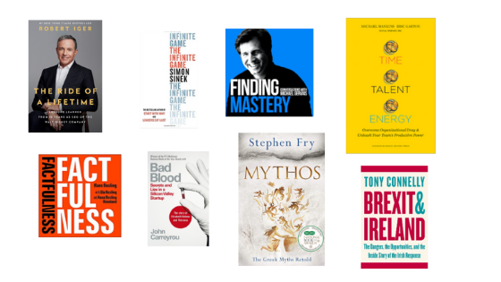 BDORecruitment's tweet photo. At the end of 2019, we surveyed our candidate base to find out the books, podcasts or TED talks resonated with them the most over the year. 

Check out the list on our website: https://t.co/PgftAINCzZ https://t.co/5LSTtZW0Pn