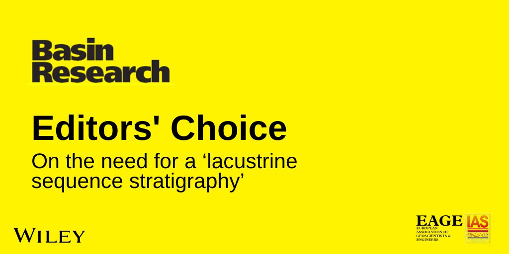 BasinResearch's tweet photo. 🌎CHECK OUT this month's Editor's Choice🌍 

Selected by @stefanopatruno, Guest Ed for upcoming #Clinoforms Special Issue. This @wilcoxgeologist et al paper was runner-up for the BR Early Career #Award 2019 🏆

https://t.co/Yx0WuUZXQY @EAGE_Global @sedimentology @wileyearthspace https://t.co/Xr152Snpxu