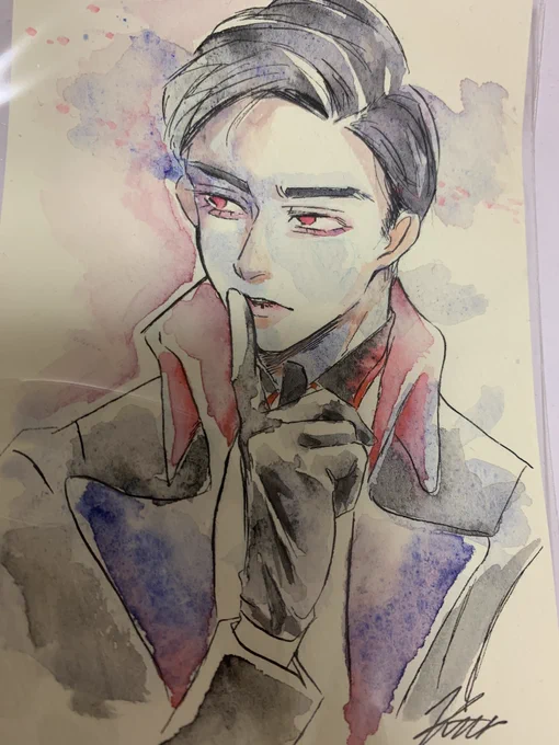 フォロワーさんたちに手渡しした絵たちです〜^^ 