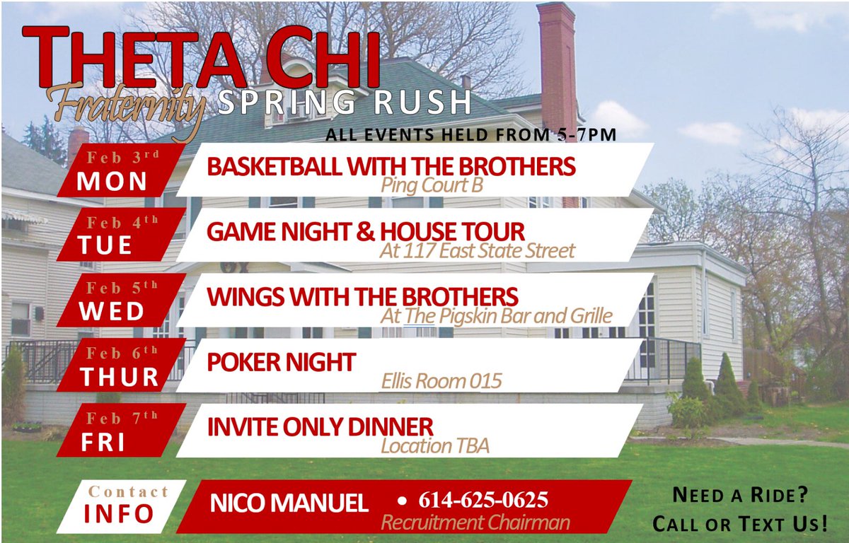 Theta Chi @ Ohio University tweet media