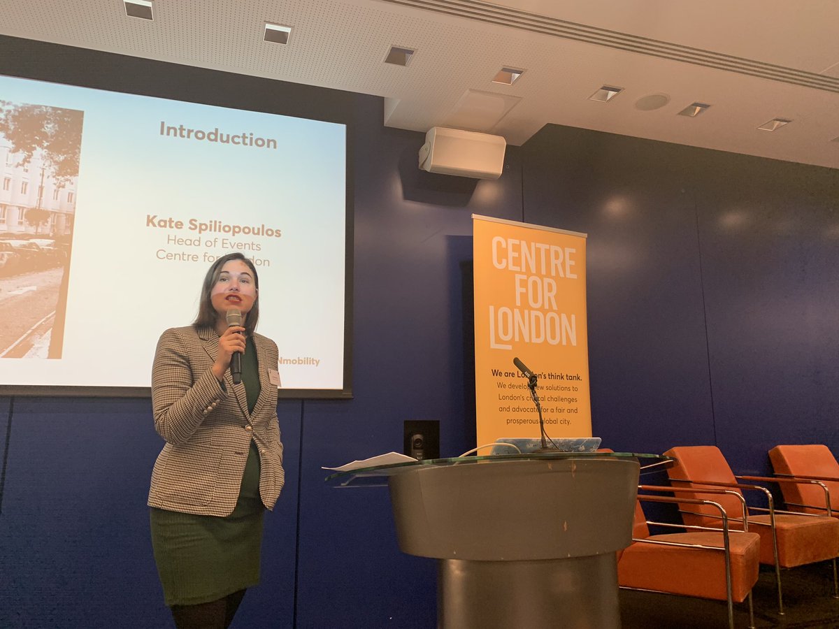 CrystalAssoc's tweet photo. Excellent launch of an excellent @centreforlondon #LDNmobility report with @susanclaris @NicolasBosetti @spilleth_over @Harbinderbirdi @fatemak_ @CllrCoghill &amp; Roger Madelin @BritishLandPLC. How do we build for a new urban mobility? https://t.co/2yyVbxl6TH