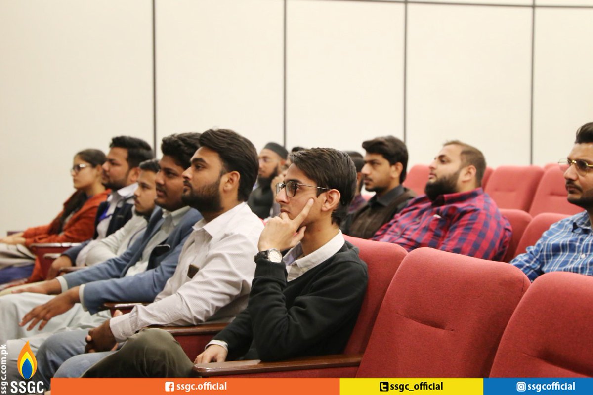 SSGC_Official's tweet photo. (2/3)
Synergizer - Campus Ambassador Program
Students from leading universities attended the event.
Synergizer happens to be a brand ambassador program introduced by Sui Southern Gas Company.
#SSGC #Synergizer #CampusAmbassador https://t.co/GdbvSgZlvW