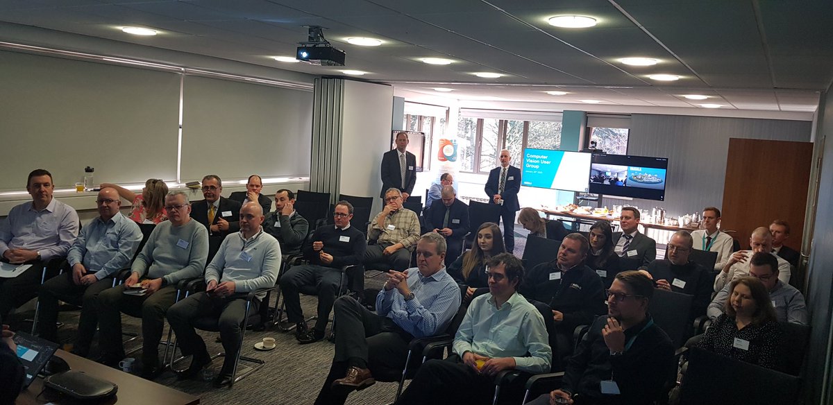 m3_mela's tweet photo. @VaisalaGroup is having a very first annual #RoadAI user group meeting in UK. Exciting to have so huge group of asset management professional discussing and learning from each other about #AI in asset management. https://t.co/mcGcCRtHXN