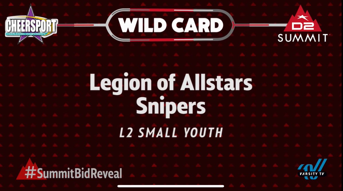 legionallstars's tweet photo. Those amazing Snipers are on their way to the Summit!! We canβt wait to see you finish your climb!! #D2Summit2020 #Youth2 #LegionLife https://t.co/Dgzkh6oO0Y