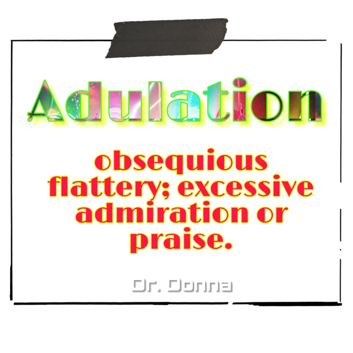 TurnAroundDoc's tweet image. 📖 Adulation: obsequious flattery; excessive admiration or praise. 

🚫 Real Leaders don't accept, nor do we provide adulation. 

💻 theturnarounddoctor.com📱

#StrategicAdviceFromYourDevice
#4amclub #Adulation
#BecomeARealLeader 
#DrDonnaThomasRodgers
#TurnAroundDoctor