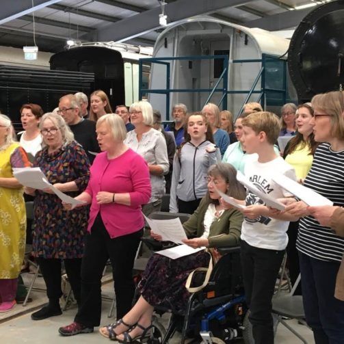 NHeartlands's tweet photo. Great rehearsals for ‘Song of Our Heartland’ #peoplesopera so far. Thanks to you all and especially the 1st members of our youth chorus! Still more places for young people if you love singing, acting and look 15 years old! https://t.co/pQWQe02vR9 @ace_thenorth @heritagefunduk https://t.co/gqPNHVb6Lf