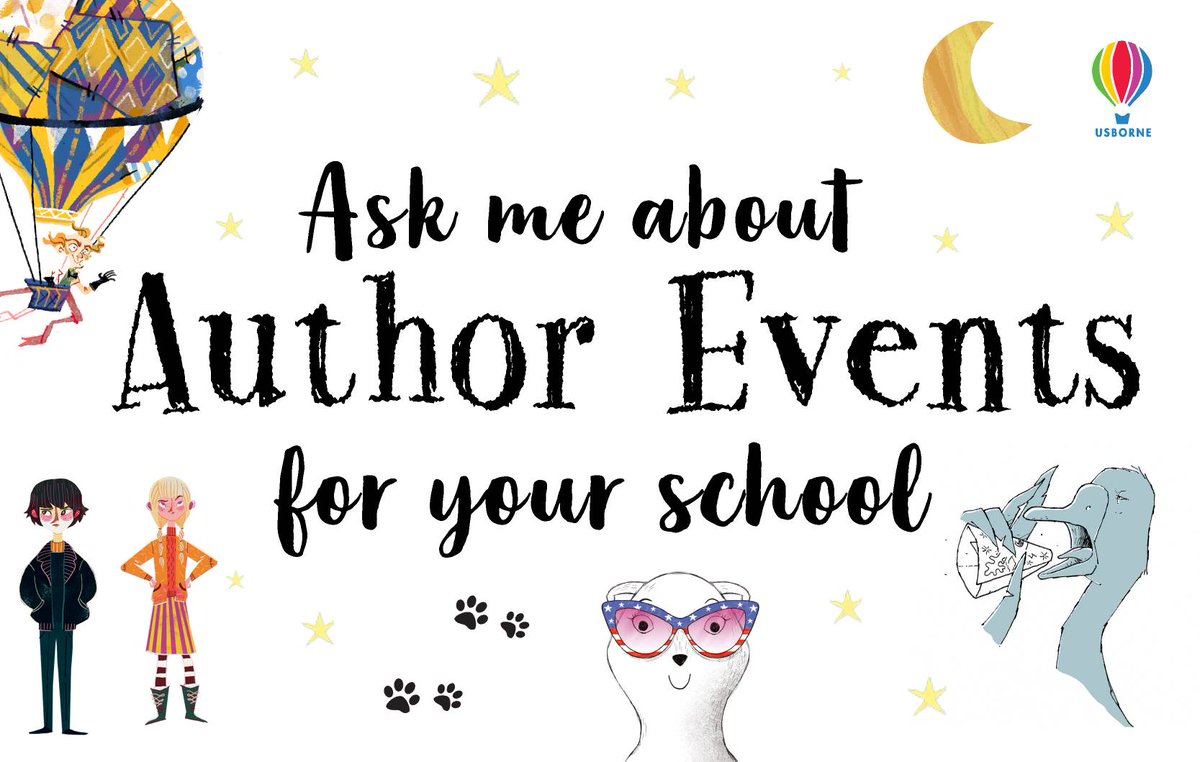 It's no secret that #usborneauthors are #brilliant but did you know you can book them to visit to your school through us? Authors visiting schools can be such an #inspiration to pupils. 

Contact us to find out how we can arrange a visit for your school bit.ly/3asBqkP