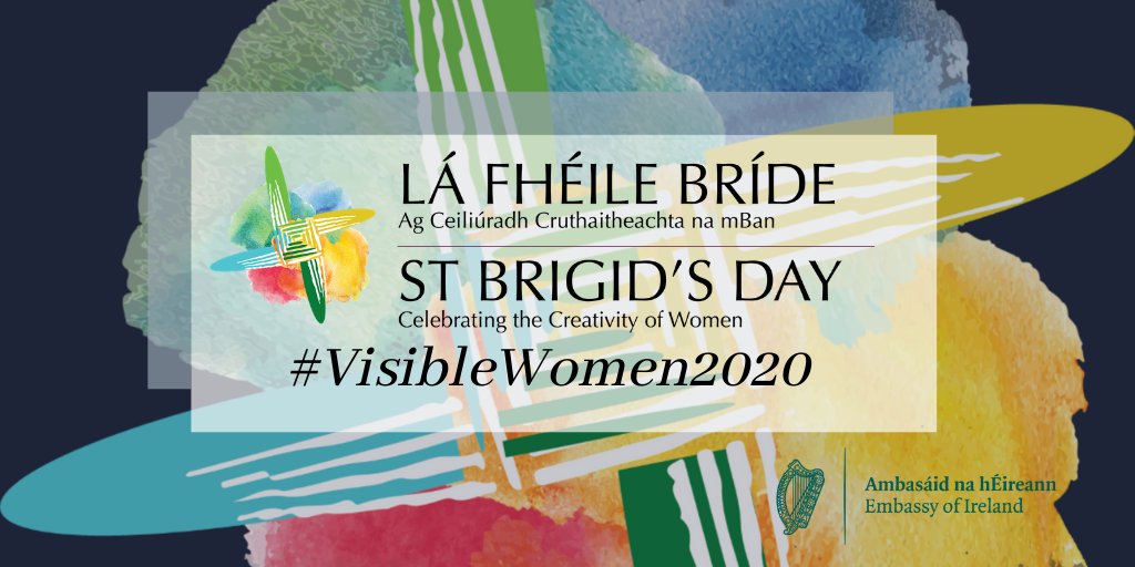 IrishEmbBelgium's tweet photo. Just 1⃣ week to go till our #StBrigidsDay event in #Brussels celebrating 🇮🇪🇧🇪 female entrepreneurship, innovation and design.
Over the coming days, we’ll be introducing our #SBD2020 panelists and revealing more of what’s in store 👀
Register to attend 🔽
https://t.co/Y5PoGETNox https://t.co/9AbTUpoBtN