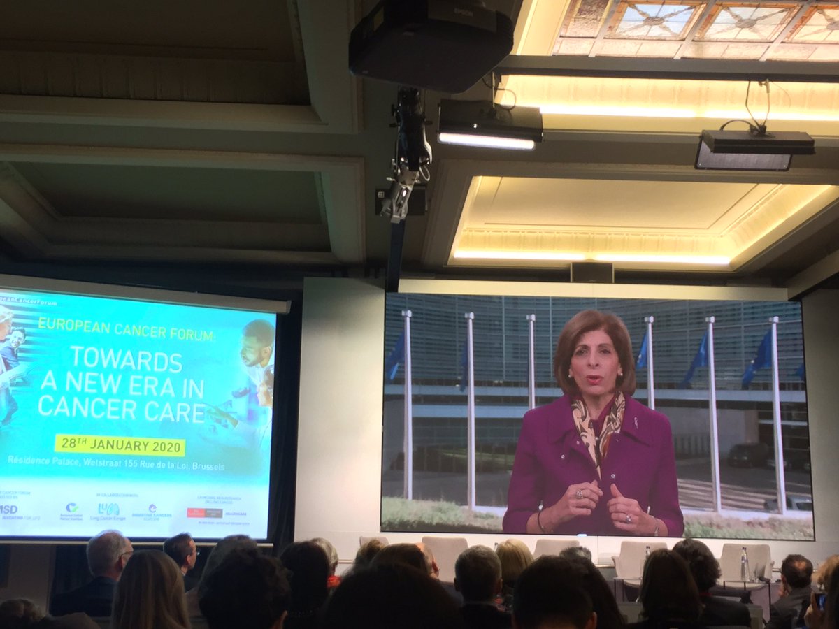 #EuropeanCancerForum <a href="/SKyriakidesEU/">Stella Kyriakides</a> “On Feb 4 I will open the consultations on the European Cancer Plan in an event in the EU Parliament. I invite you all to join me and engage!”  #CancerEU
