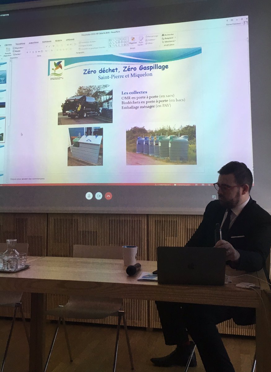 Après <a href="/KarineClaireaux/">Karine Claireaux</a>, maire de Saint-Pierre-et-Miquelon, nous a raconté des efforts qu’ils ont déployés dans la gestion des déchets à l’archipel français vers l’objectif du #zérodéchet #zerowaste