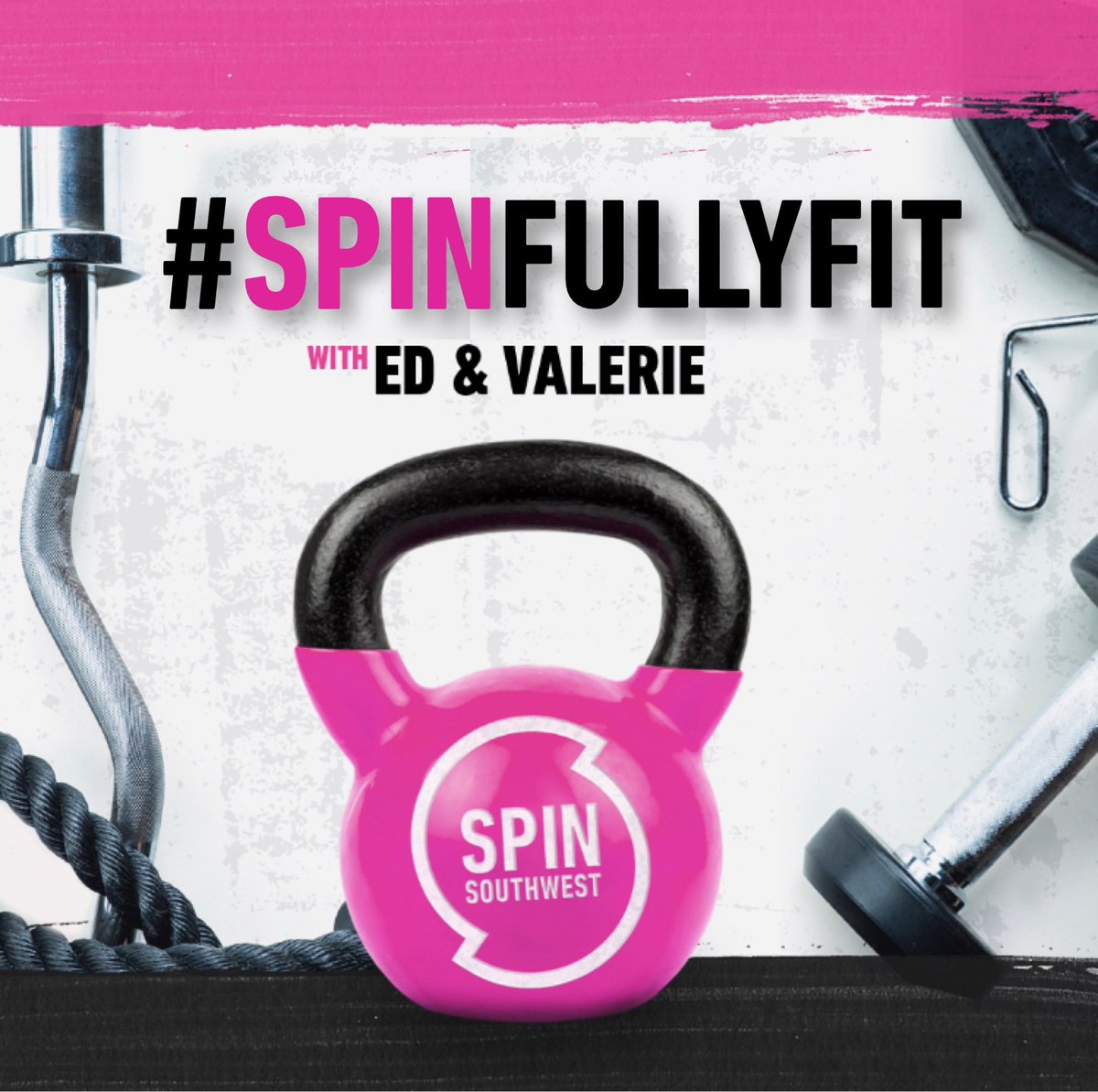 SPINSouthWest's tweet photo. Our #FullyFit Finale will take place this Thursday at @ULimsport - make sure you come between 7am - 11am, take part in FREE classes every hour, and WIN gym memberships, gig tickets, and more! #FullyCharged https://t.co/8cZzvRfWdK