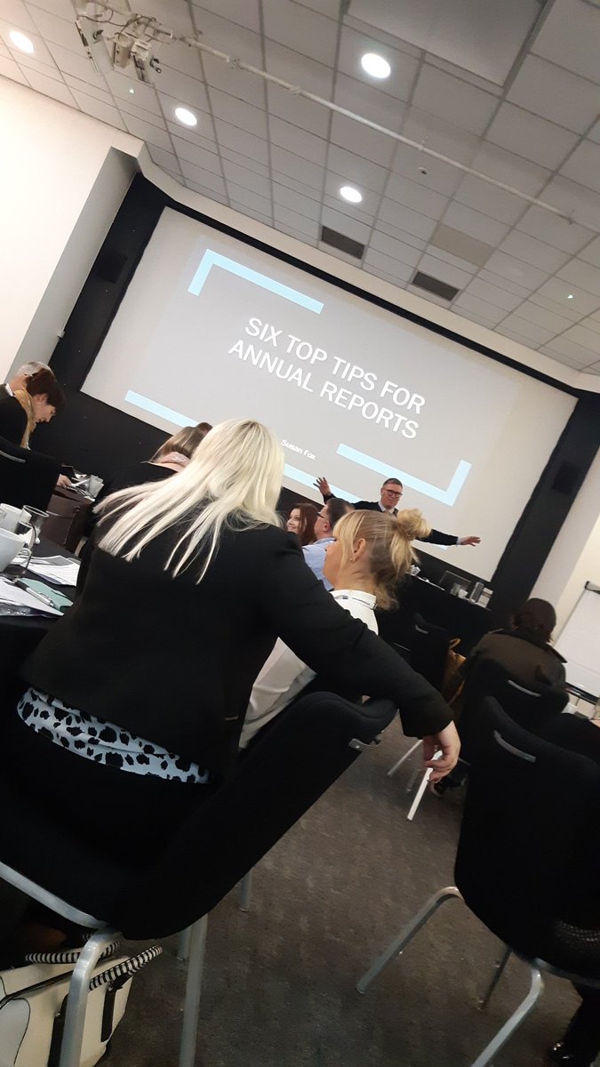 Attending a HQN conference looking at Annual Reports for our Tenants on how they can be improved and reach a wider audience. #annualreport #hqn