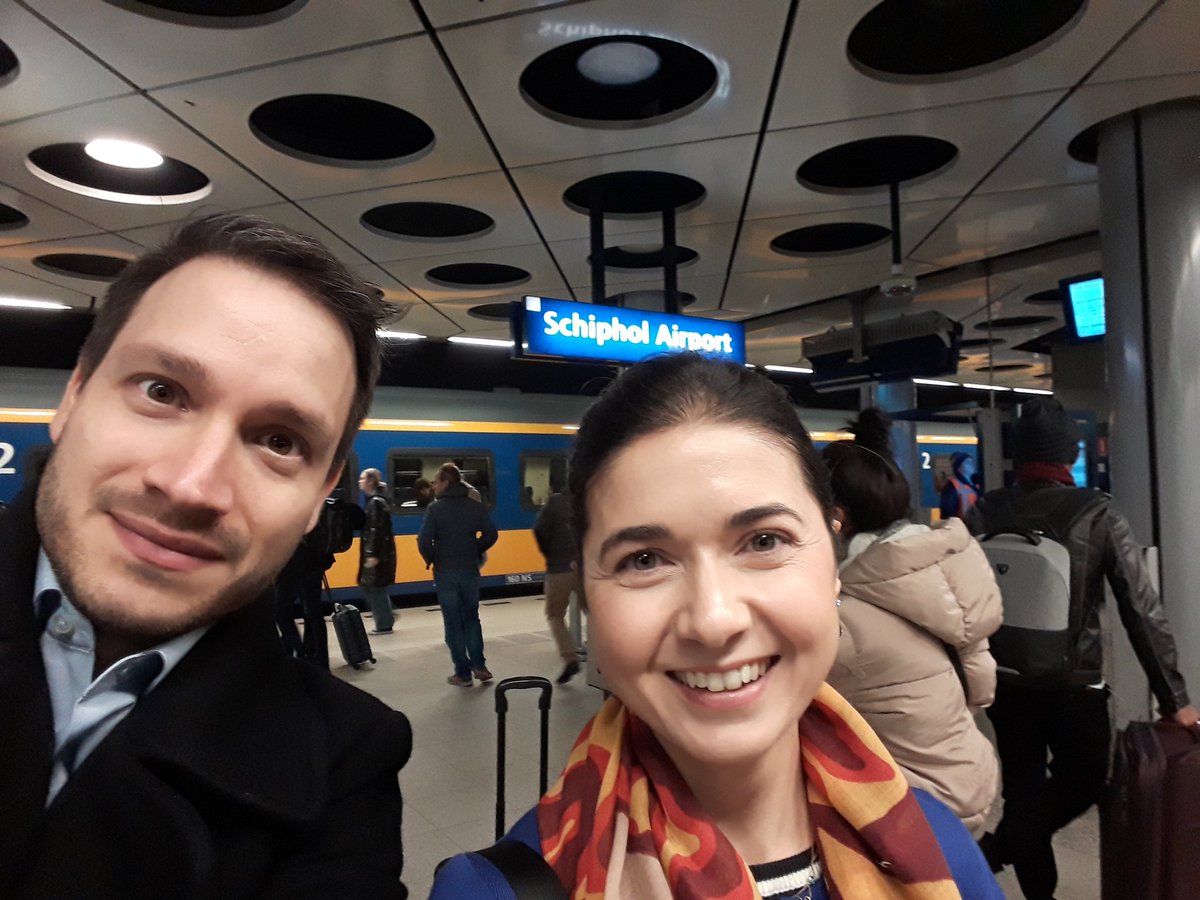 On our way to @erasmusuni for the kick-off conference of #JeanMonnetCentreofExcellence in #DigitalGovernance @jmdigov generously funded by a grant of @EU_Commission to @CBLP_Leeds  @erasmusuni and @BarIlanU #researchwithoutborders