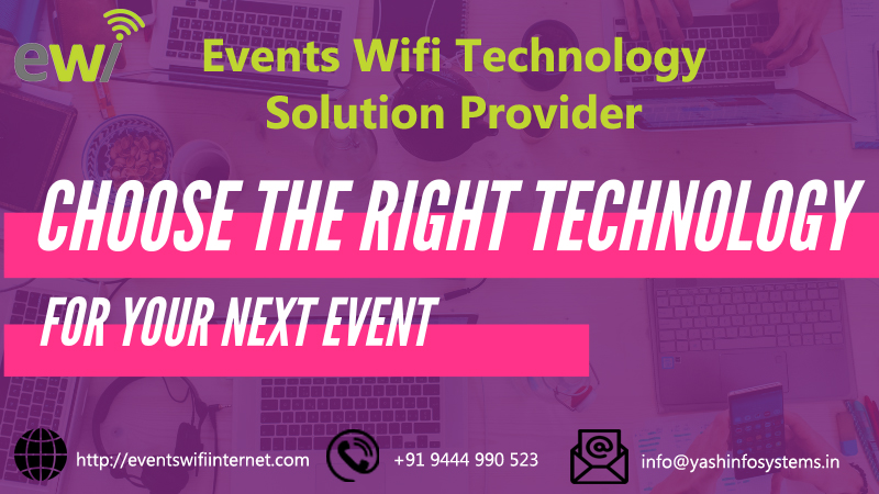 EWI has been created by YashInfosystems in order to deliver top notch solutions to the event industry. We do Event Website Designing, SEO and Digital branding of the #events events, setting of #Temporaryinternetconnection, #WiFiSetup etc  
eventswifiinternet.com
