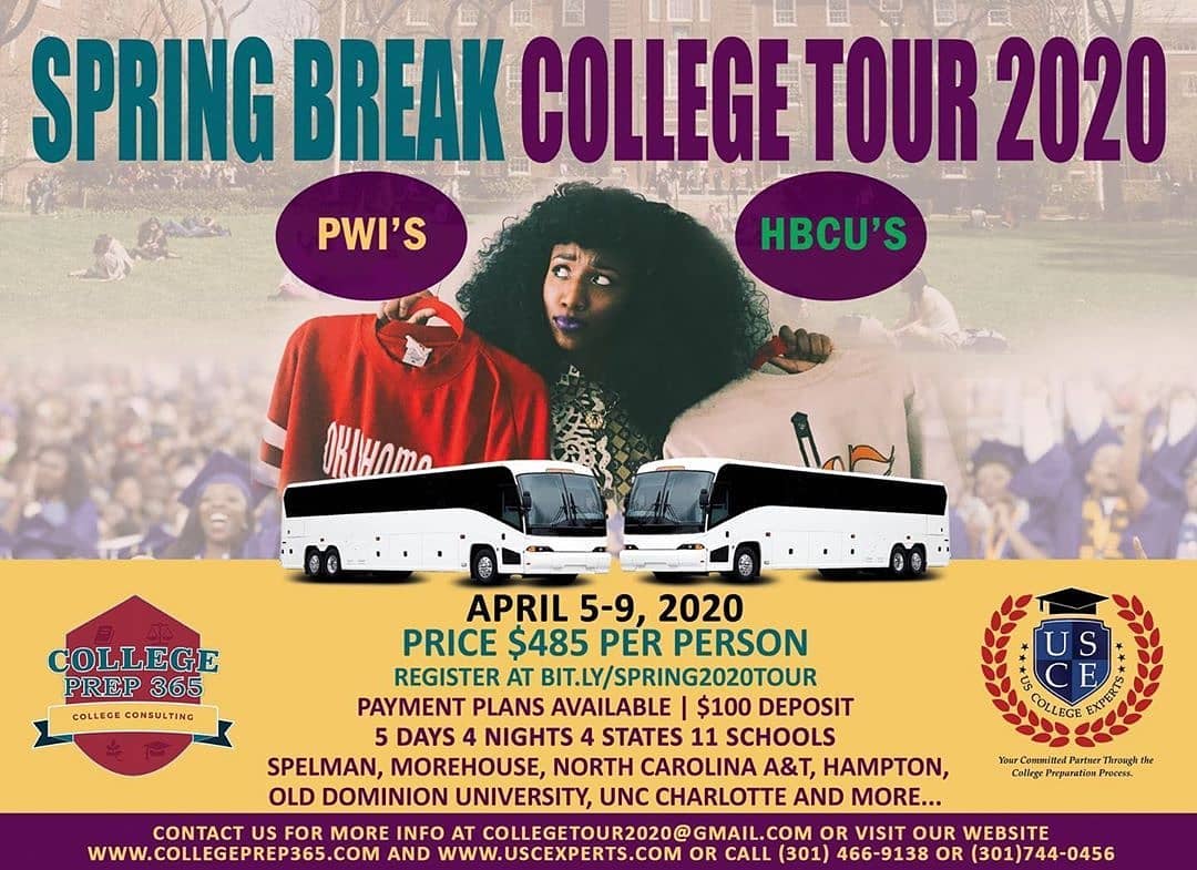 USCExperts's tweet photo. - Where: 4 States (Georgia, South Carolina, North Carolina, and Virginia)
- How: Road Trip (1st come 1st serve)
- Price: $485 Payment Plans Available
- Register now at https://t.co/V7fc8MbEDI link in bio

Feel free to contact us with any questions
Collegetour2020@gmail.com https://t.co/SvSeychQo8