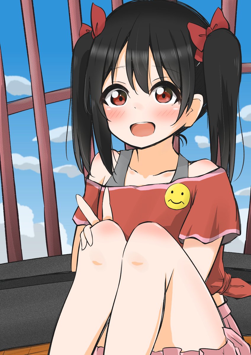 矢澤にこ 「青春が聞こえるです…? 」|哉澤口ナワ🐍のイラスト