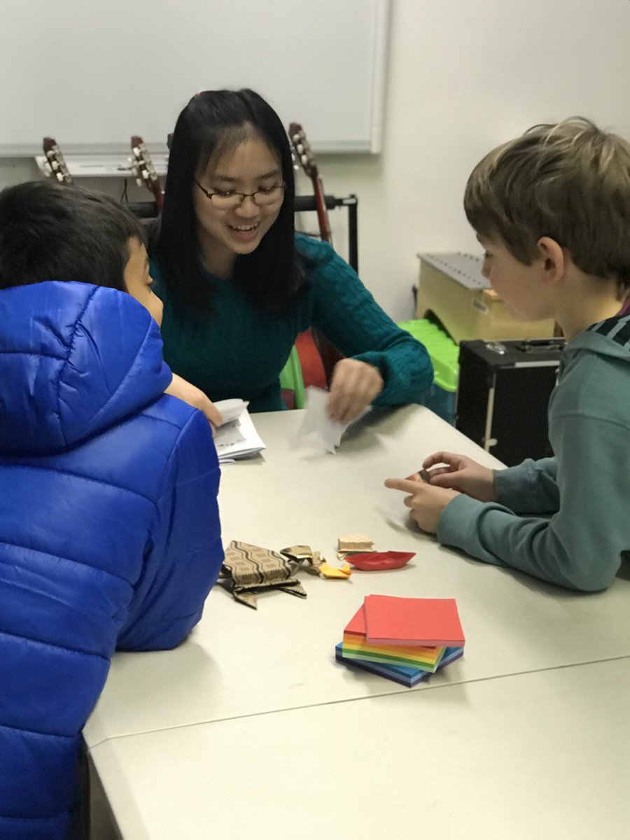 buildingjoyuk's tweet photo. We have had fun in our last session with origami folding, music-making and games time on the theme of Animals! :D

Why not come along to our next session?😊

Read more: https://t.co/YlxPF7nKyb

#origami #buildingjoy #music #learningthroughplay #animal #cambridge #childrenactivity https://t.co/TfSibb6vKR