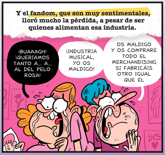 respetocanas's tweet photo. #BastaDeKpop es TT. Buena oportunidad para recordar lo tóxica que es la industria del #KPop en 4 viñetas: https://t.co/CBcgW8o6H9