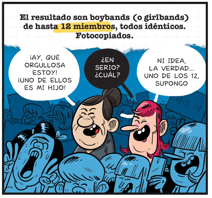 respetocanas's tweet photo. #BastaDeKpop es TT. Buena oportunidad para recordar lo tóxica que es la industria del #KPop en 4 viñetas: https://t.co/CBcgW8o6H9