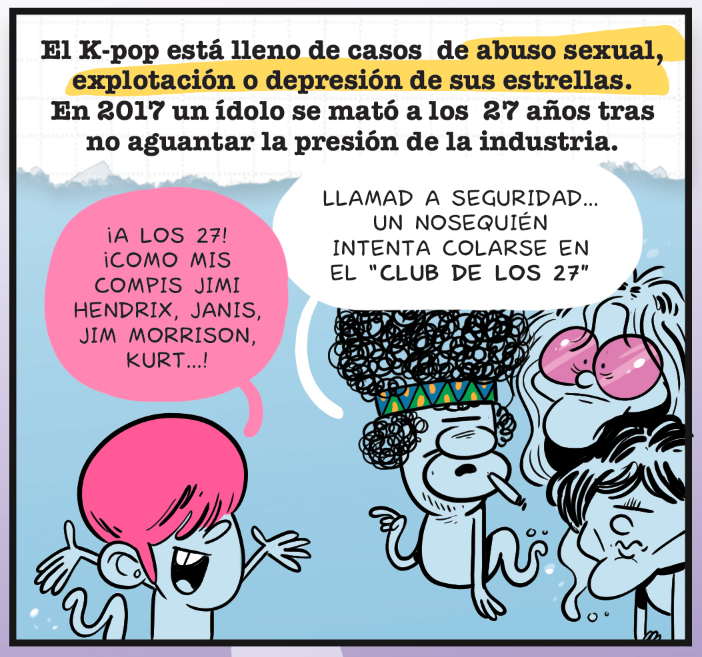 respetocanas's tweet photo. #BastaDeKpop es TT. Buena oportunidad para recordar lo tóxica que es la industria del #KPop en 4 viñetas: https://t.co/CBcgW8o6H9