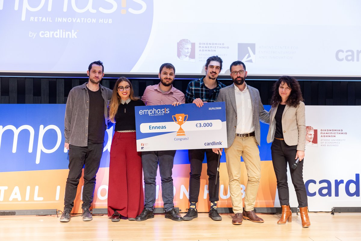 ACEinAUEB's tweet photo. "Open Innovation Program #emphasis" 
@ACEinAUEB #Cardlink @pamestasi #enneas @VitrinaBox https://t.co/agjy4hX5Cn