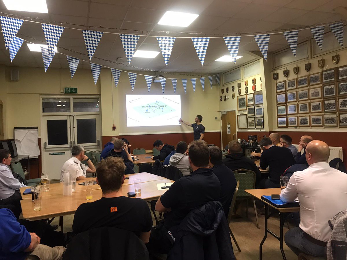 AcademyIrish's tweet photo. βGood to see high engagement from the community coaches in @HampshireRFU taking part in the session design π workshop last night at @TrojansFC1874 ππΌ #BuildingGames #AdaptiveGames https://t.co/o9Wd0TCEeC