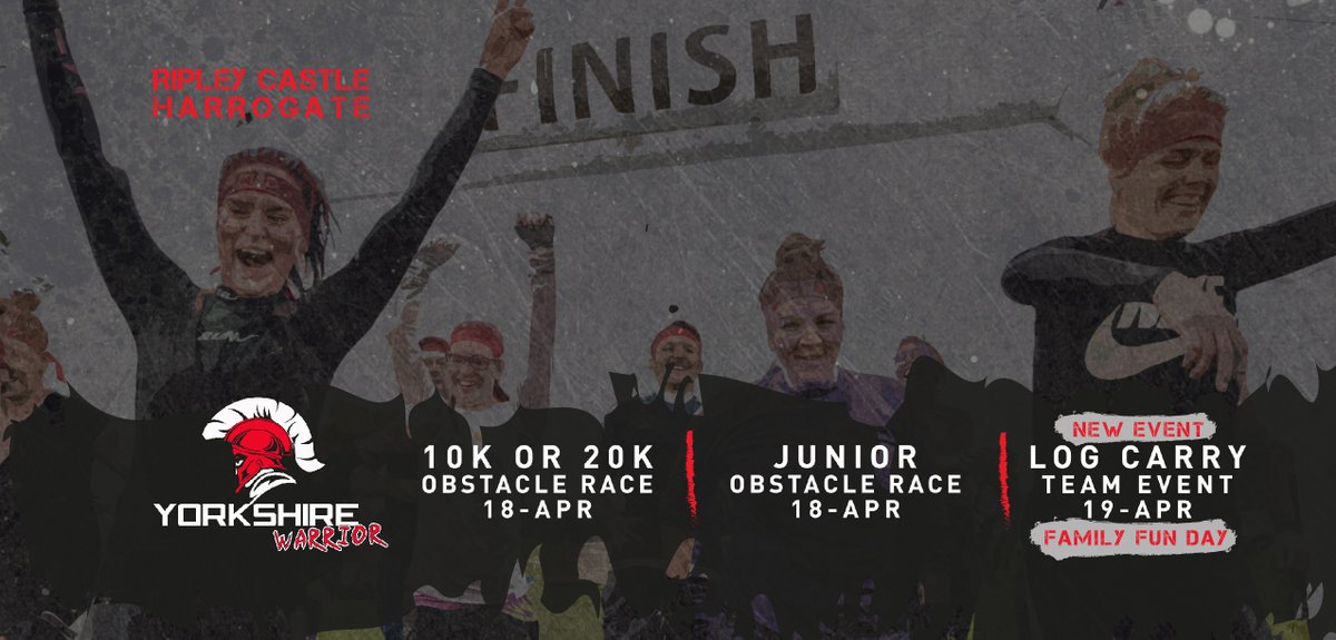 April 2020 sees the launch of The Great YW Log Carry Race!

There will be an incredible atmosphere and plenty of entertainment for the family, all activities taking place to be revealed soon!

#WeekendGoals #FamilyFunDay #SetYourChallenge #WorkTeamEvent #YorkshireWarrior