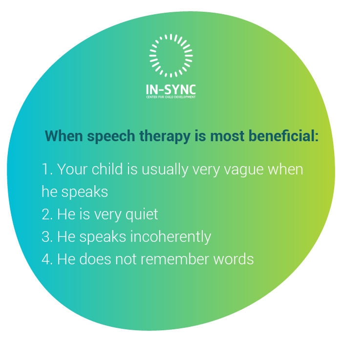 insync_hyd's tweet image. Kids with speech disorder have issues with spoken language even though they understand what’s being communicated. They can usually even pronounce words clearly but when it comes to expression, they fail. Here's where speech therapy comes into play.