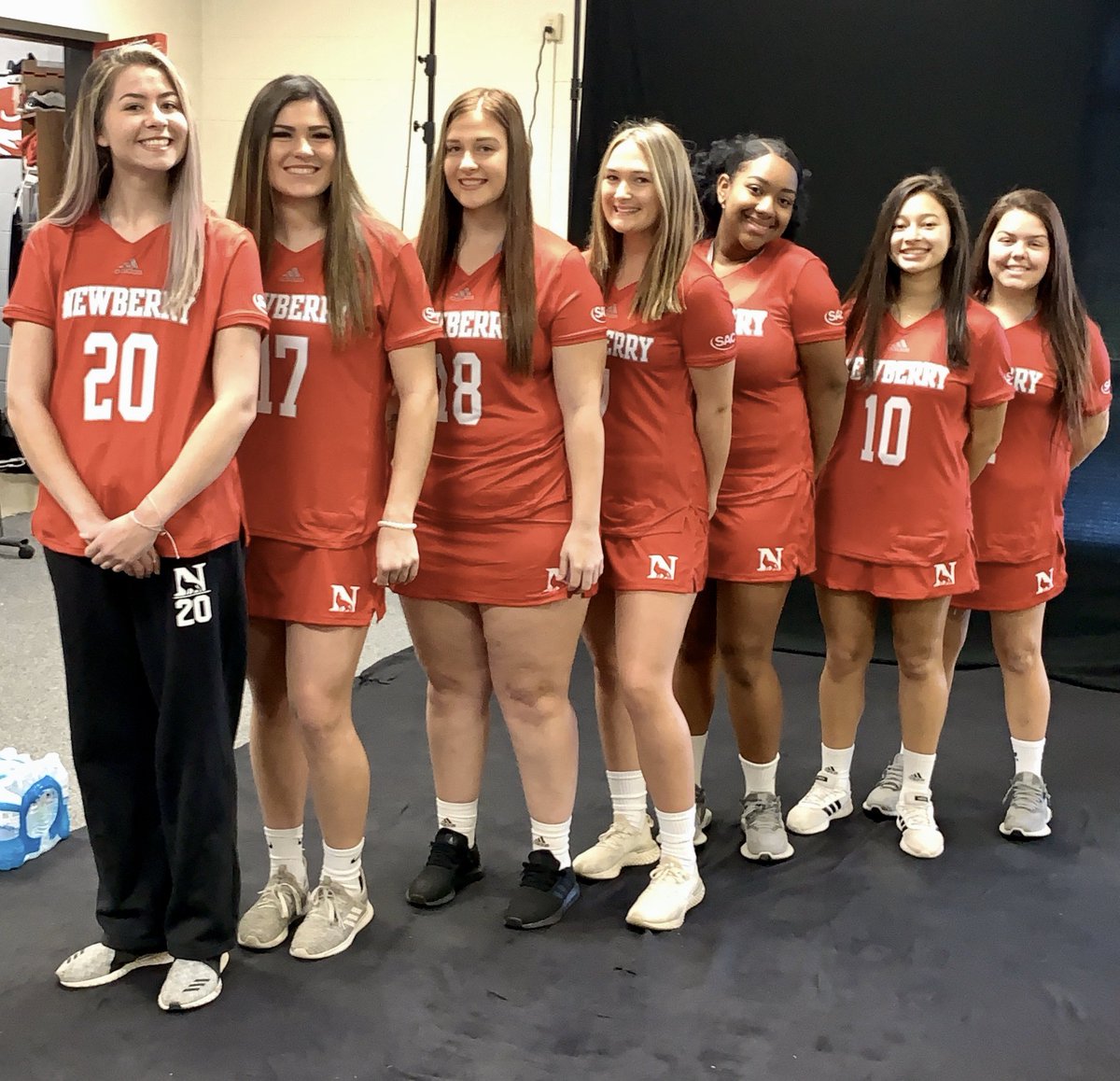 Introducing our Newberry Women’s Lacrosse Class of 2022. 

#7 - Robin Hall 
#10- Micaela Cruz 
#11 - Chandler Watson 
#17 - Chloe Wood 
#18 - Taylor Doiron
#20 - Casey McCabe
#21 - Keegan Hanson