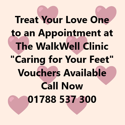WalkwellClinic's tweet photo. 💖💖CALL NOW TO ORDER YOUR VOUCHERS💖💖
#walkwellclinic #podiatry #PodiatryRugby #WalkWell #chiropody #footcare #loveyourfeet #footclinic
Tel: 01788 537 300 or Email:  walkwellclinic@talktalkbusiness.net https://t.co/jvaixlzDgb