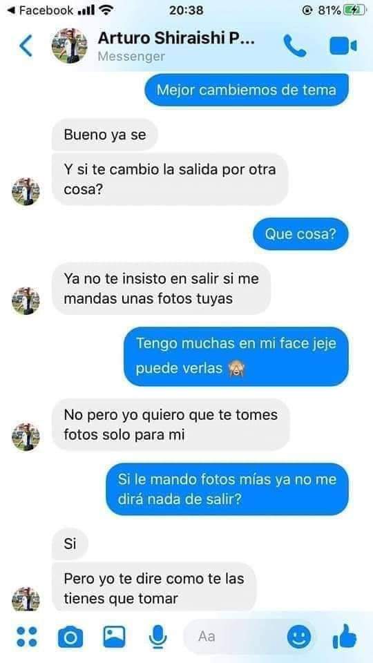 PaVa_Mx's tweet photo. Arturo Shiraishi Ponce, pidió salir o fotos desnuda a una menor amenazandola de sacarla de su equipo de fútbol si no accedía. Actualmente es coach de Linces del Bachillerato General del Ives.

Por culpa de tipos así las mujeres terminan quemando todo!  1/3 👇🏻 https://t.co/utEpvnv892