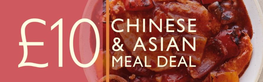 Choose 2 mains and 2 sides from a tempting selection of Chinese &amp; Asian takeaway favourites at <a href="/waitrose/">Waitrose & Partners</a> for just £10! If you ever needed an excuse for a night in then this is it!