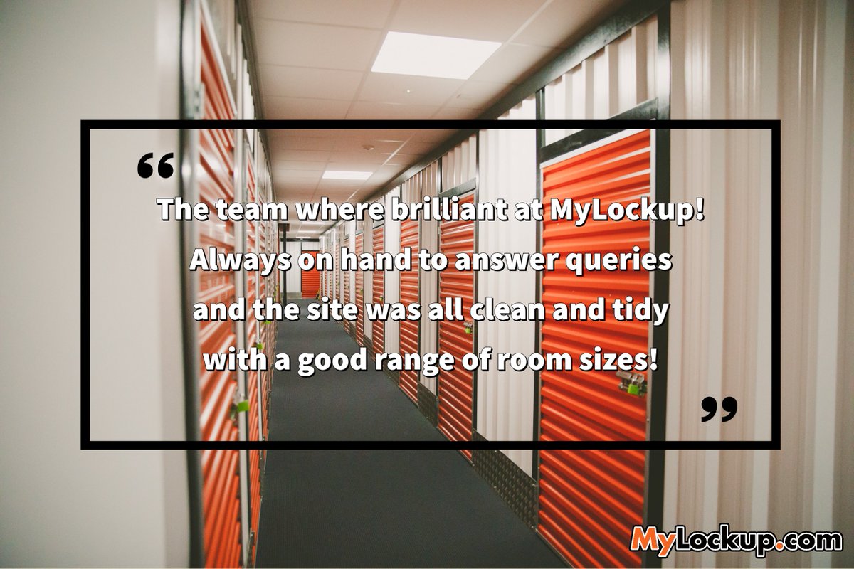 🌟🌟🌟🌟🌟

Reviews like this make our day ✅

Come see for yourself 👉 bit.ly/MyLockup 😁

#storage #selfstorage #storagesolutions #store #safe #northyorkshire #northeast #localbusiness #local #follow #knaresborough #bishopauckland #darlington #thirsk