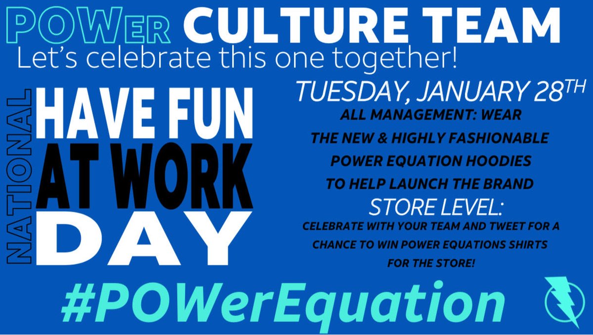 OHPAs_BEST's tweet image. let’s celebrate #funATTwork together! #POWerEquation #NationalHaveFunAtWorkDay